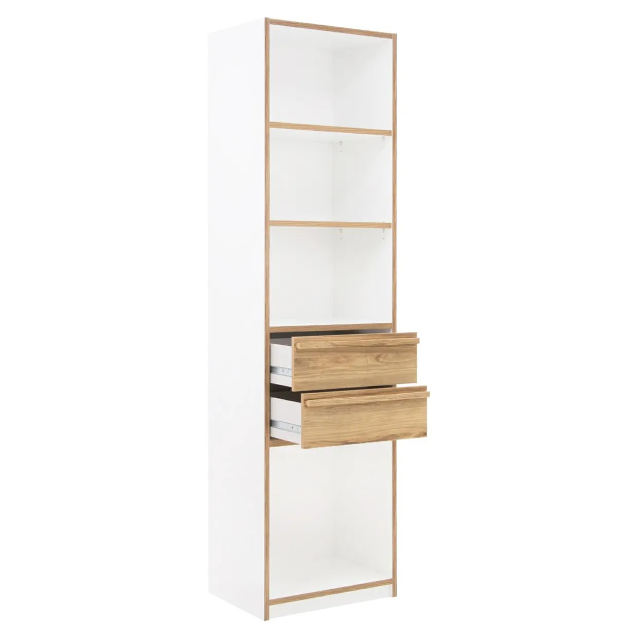 Regał z półkami i szufladami S-ROOM 59,4 cm
