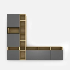 Regał z witryną MULTI WALL