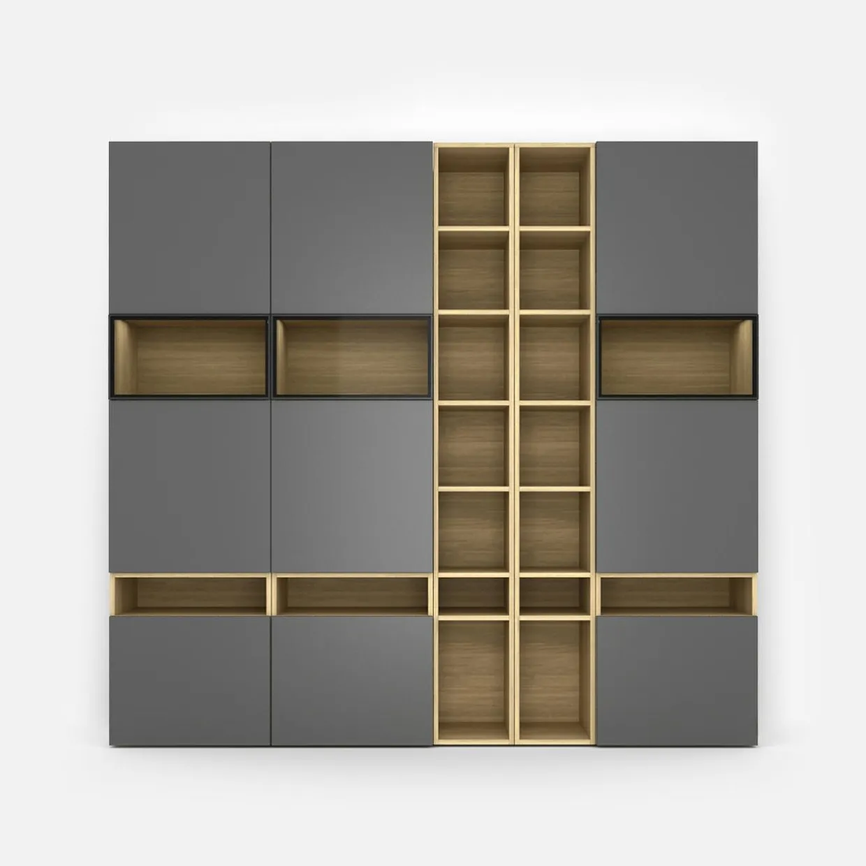 Regał z witryną MULTI WALL