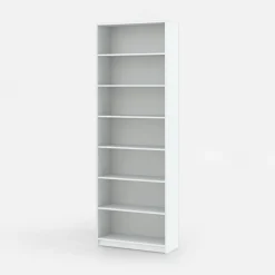 Regał zamknięty BEN biały