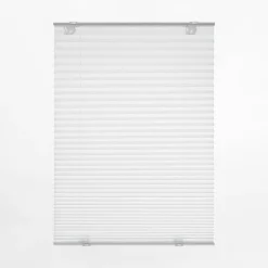 Roleta plisowana, biała 50x130 cm
