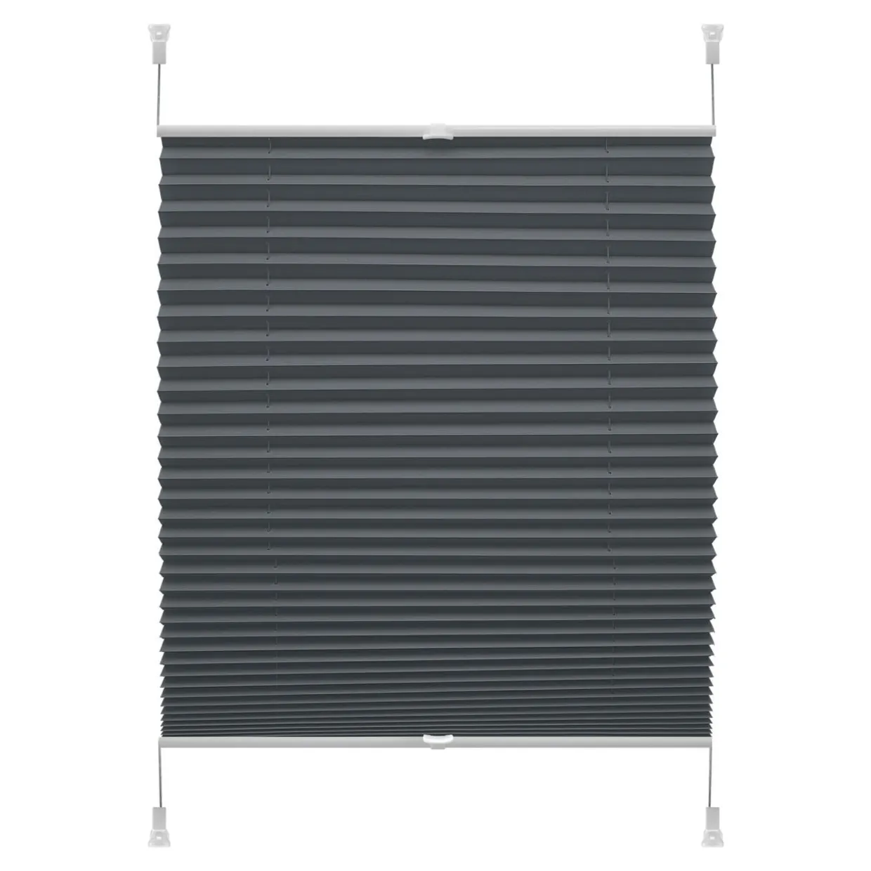Roleta plisowana VERONA SZARA 61,5x150 cm