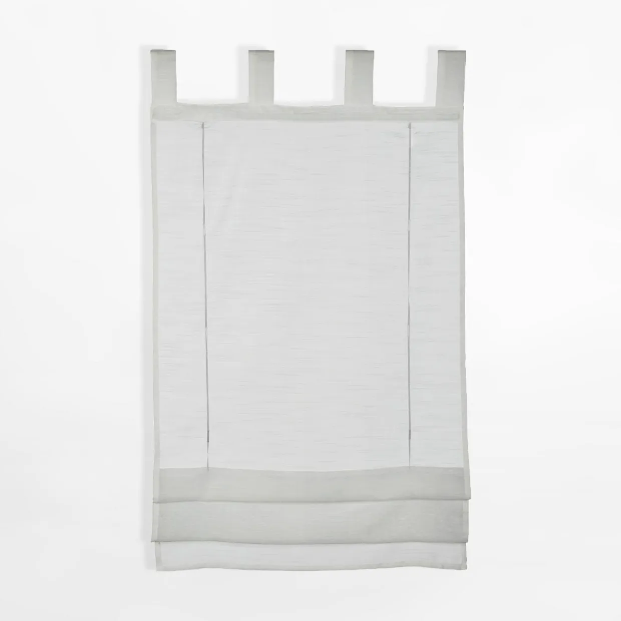 Roleta rzymska biała WOAL 90x140 cm