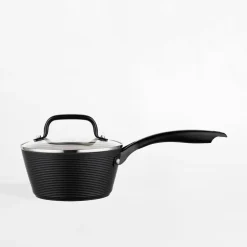 Rondel aluminiowy z pokrywką CARINA BLACK 1 l