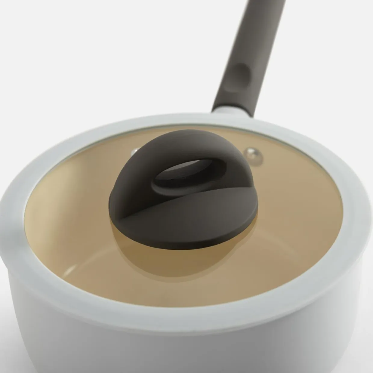 Rondel na indukcję kremowy URBAN 1,8 l