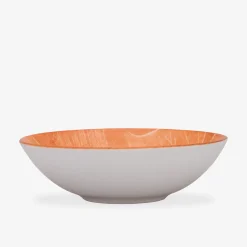 Salaterka porcelanowa pomarańczowa CZTERY PORY ROKU 17,5 cm
