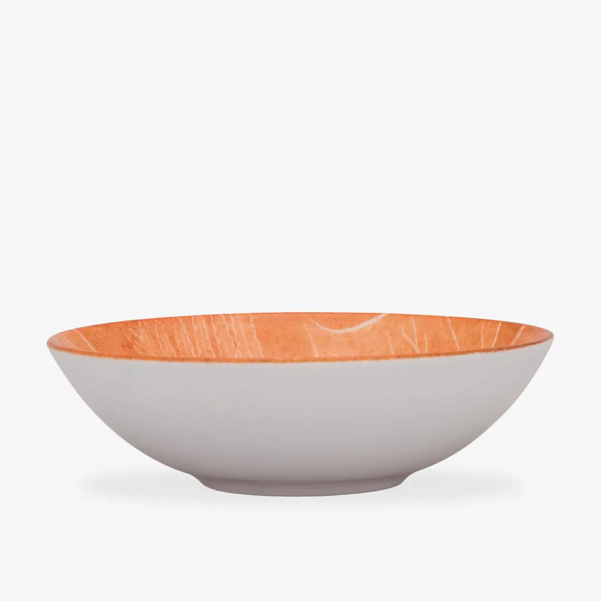 Salaterka porcelanowa pomarańczowa CZTERY PORY ROKU 17,5 cm