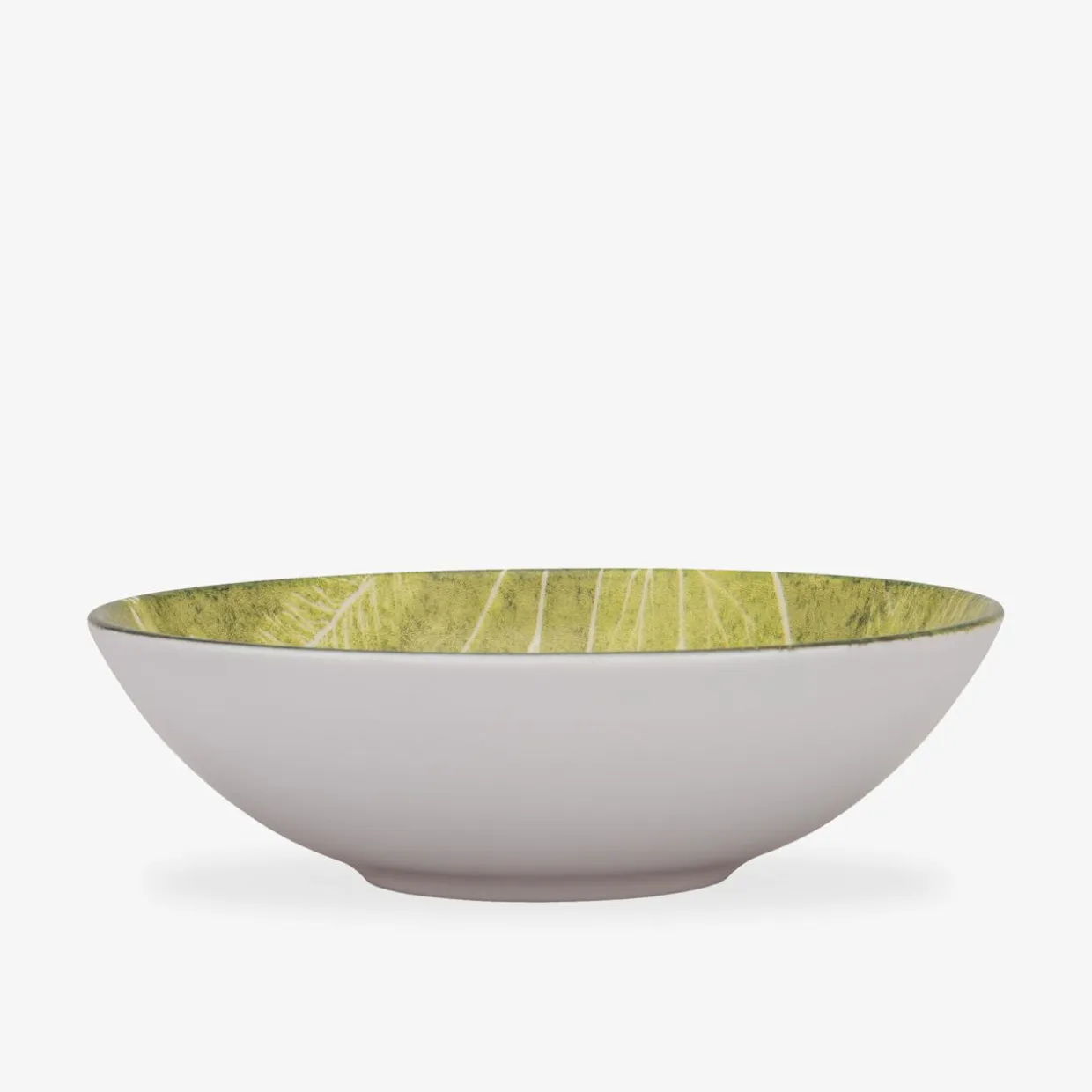 Salaterka porcelanowa zielona CZTERY PORY ROKU 17,5 cm