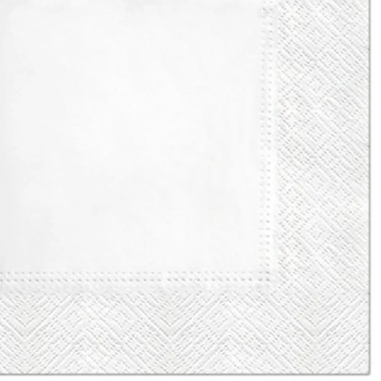 Serwetki LUNCH UNICOLOR WHITE, 20 szt.