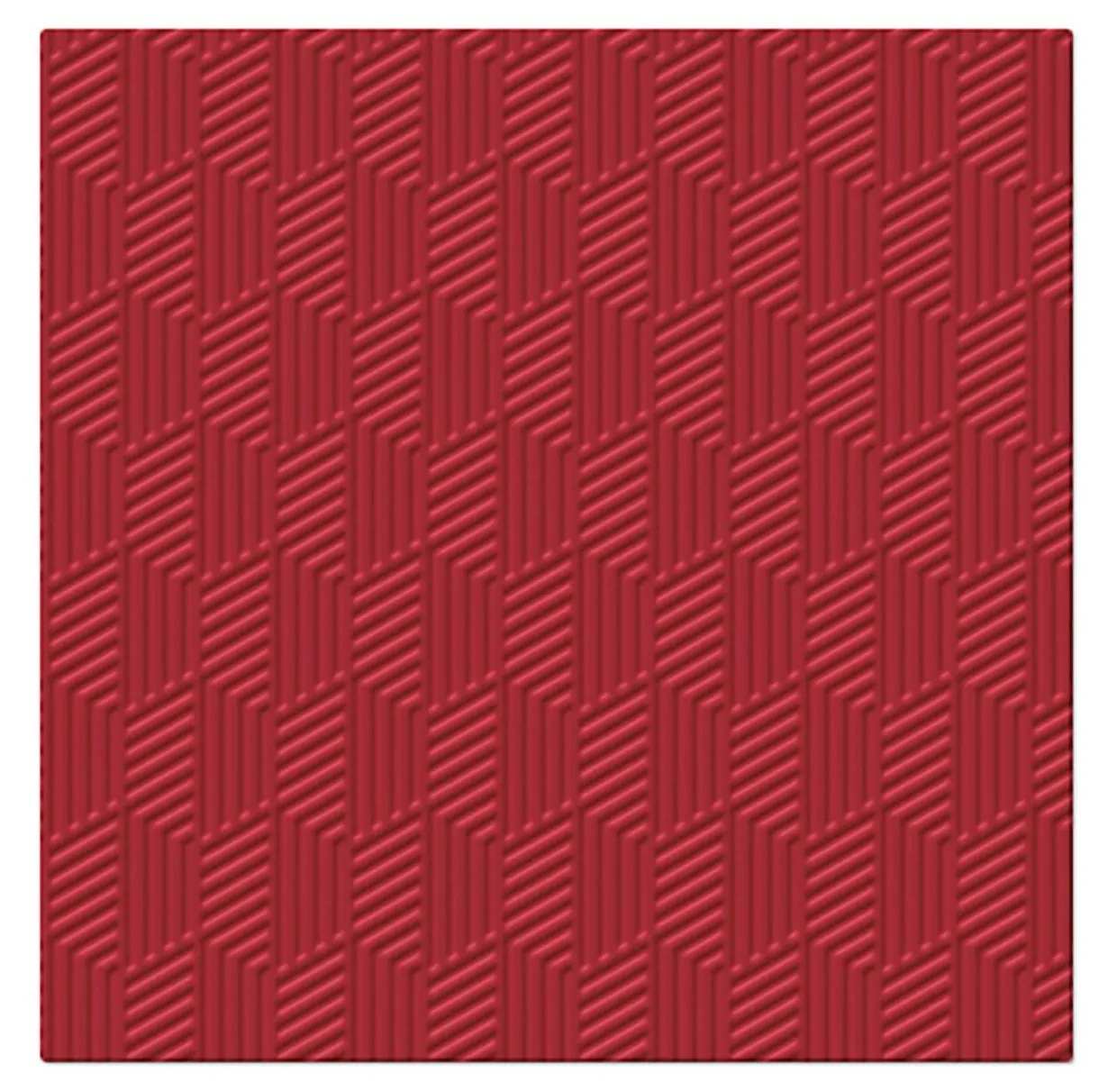 Serwetki papierowe ozdobne czerwone INSPIRATION TEXTURE 20 szt.
