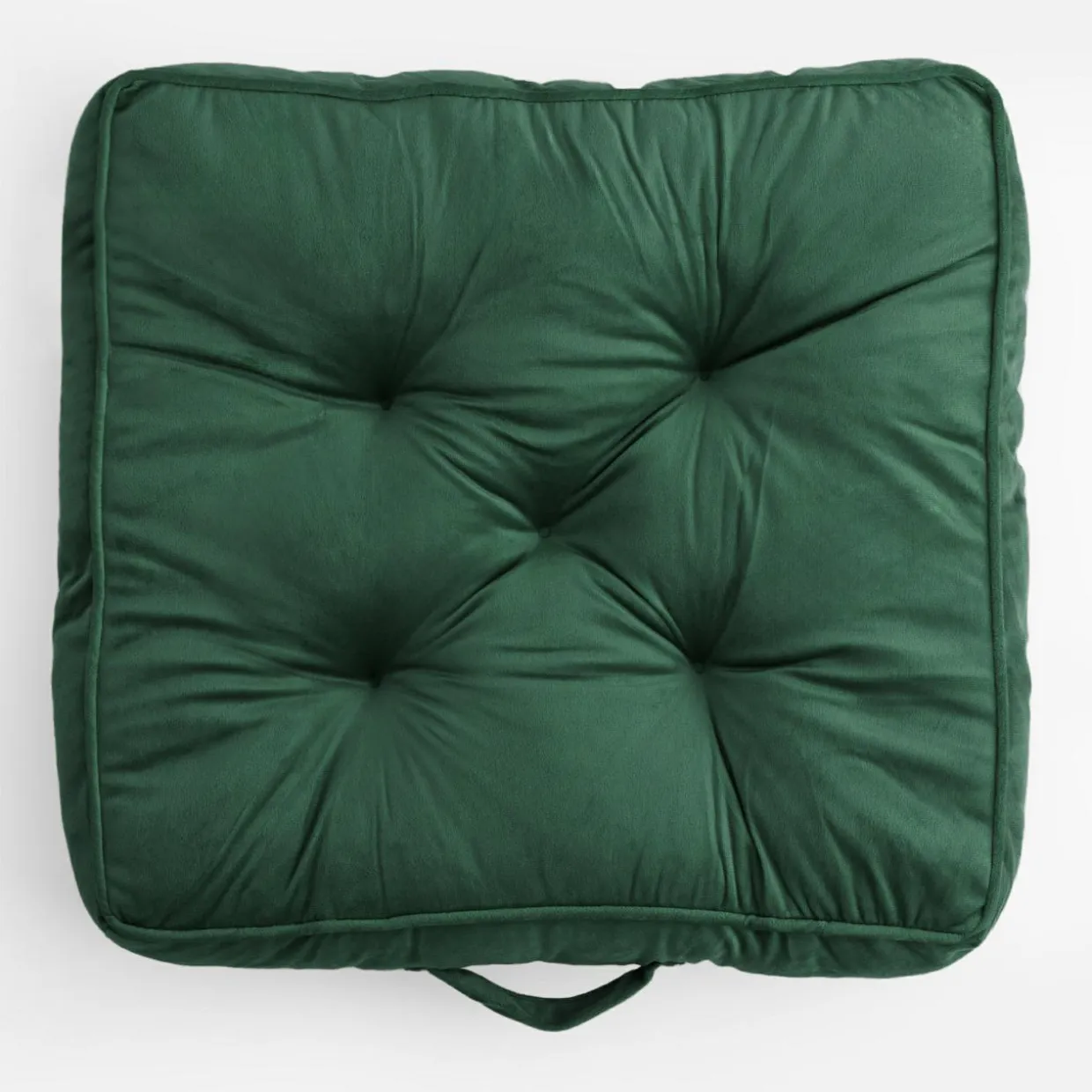 Siedzisko ciemnozielone EMERALD 50x50x8 cm