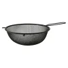 Sitko kuchenne z rączką czarne DARK 23 cm