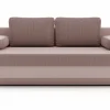 Sofa 3 osobowa rozkładana różowa GLORIA