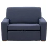 Sofa 1,5 osobowa rozkładana szara MONTY