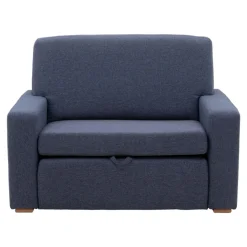 Sofa 1,5 osobowa rozkładana szara MONTY