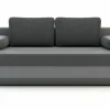 Sofa 3 osobowa rozkładana szara GLORIA