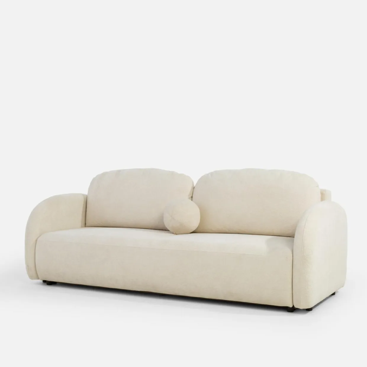 Sofa 3 osobowa rozkładana z pojemnikiem ROMA beżowa