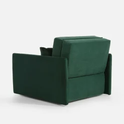 Sofa amerykanka butelkowa zieleń MIKA