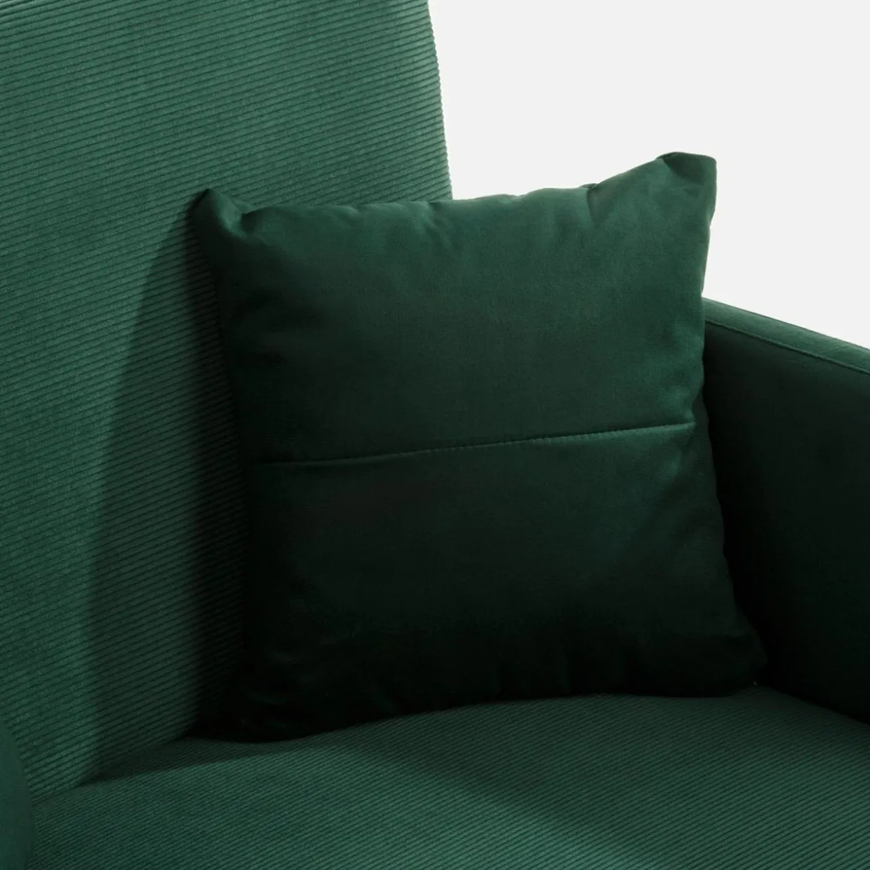 Sofa amerykanka butelkowa zieleń MIKA