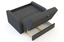 Sofa amerykanka grafit KENDO