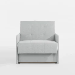 Sofa amerykanka jasnoszara LUCAS