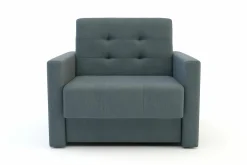 Sofa jednoosobowa rozkładana MONDO popielata