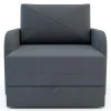 Sofa jednoosobowa rozkładana FLOP grafit
