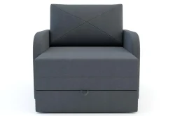 Sofa jednoosobowa rozkładana FLOP grafit