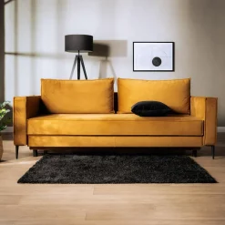 Sofa musztardowa TERRA