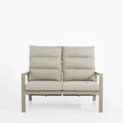 Sofa ogrodowa 2-osobowa, z regulacja oparcia NALANI
