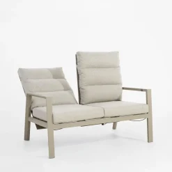 Sofa ogrodowa 2-osobowa, z regulacja oparcia NALANI