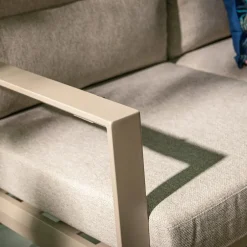 Sofa ogrodowa 3-osobowa, z regulacja oparcia NALANI