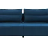 Sofa 3-osobowa DL rozkładana granatowa KIOTO