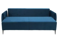 Sofa 3-osobowa DL rozkładana granatowa KIOTO