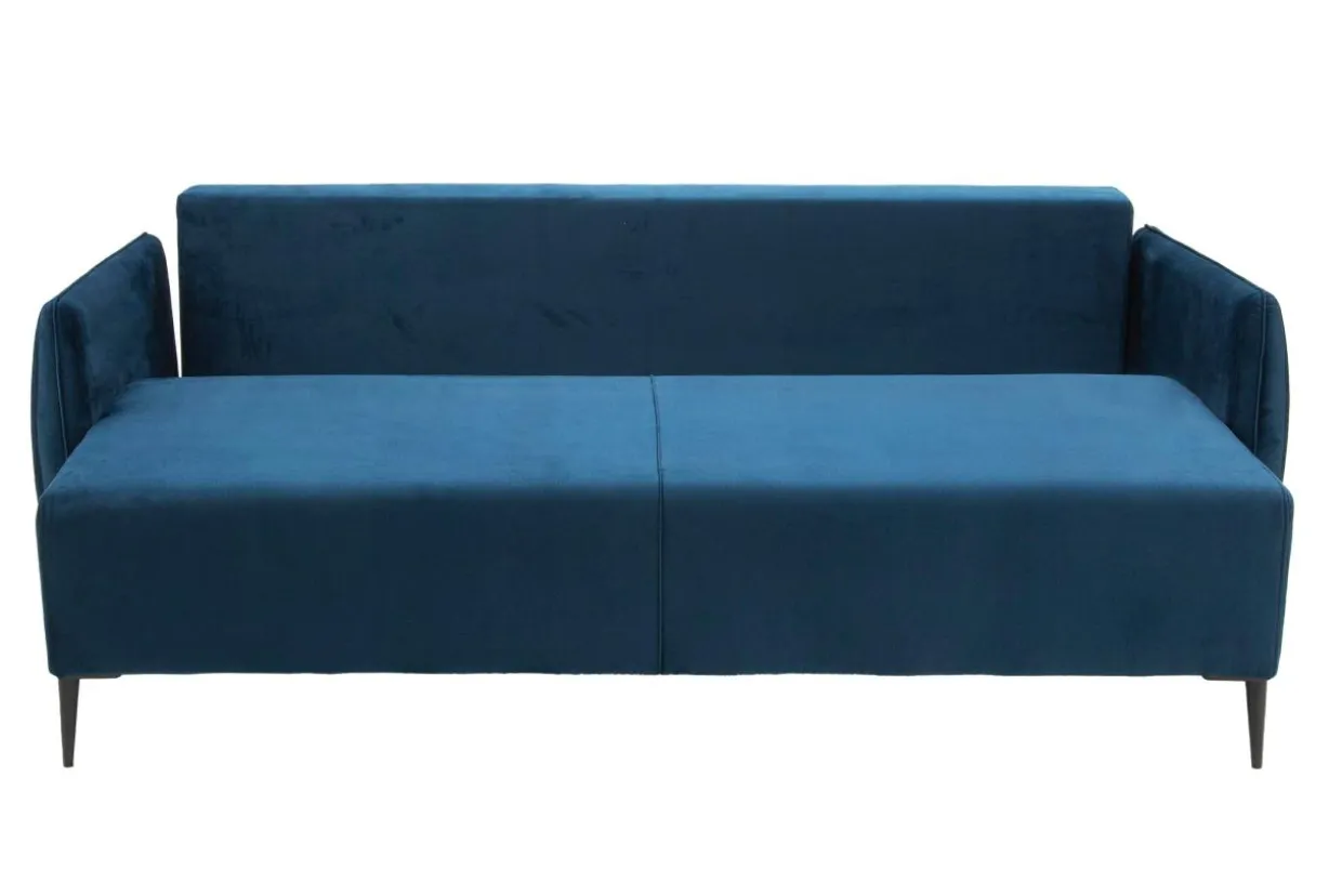 Sofa 3-osobowa DL rozkładana granatowa KIOTO