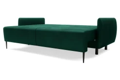 Sofa 3-osobowa DL rozkładana zielona KIOTO