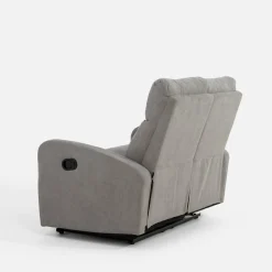 Sofa 2-osobowa GLAMDI z funkcją relaks szara