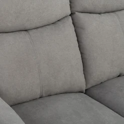 Sofa 2-osobowa GLAMDI z funkcją relaks szara