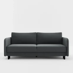 Sofa 3-osobowa grafitowa BRUNO