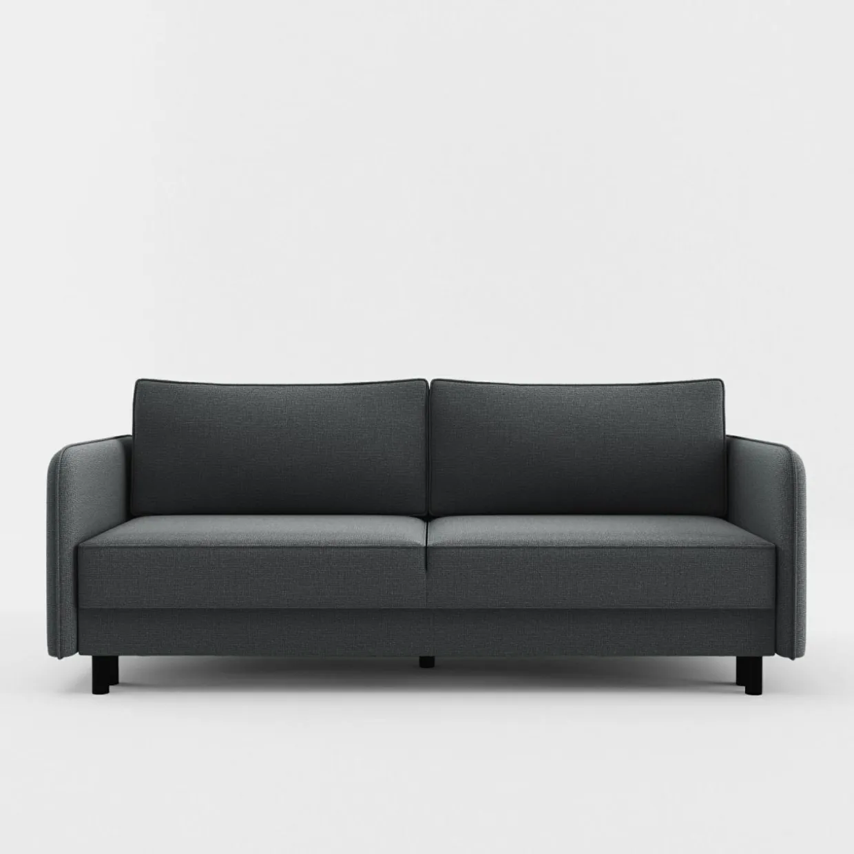 Sofa 3-osobowa grafitowa BRUNO