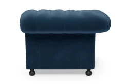 Sofa 2-osobowa granatowa CHESTER