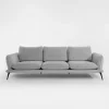 Sofa 3-osobowa jasnoszara PORTIMAO