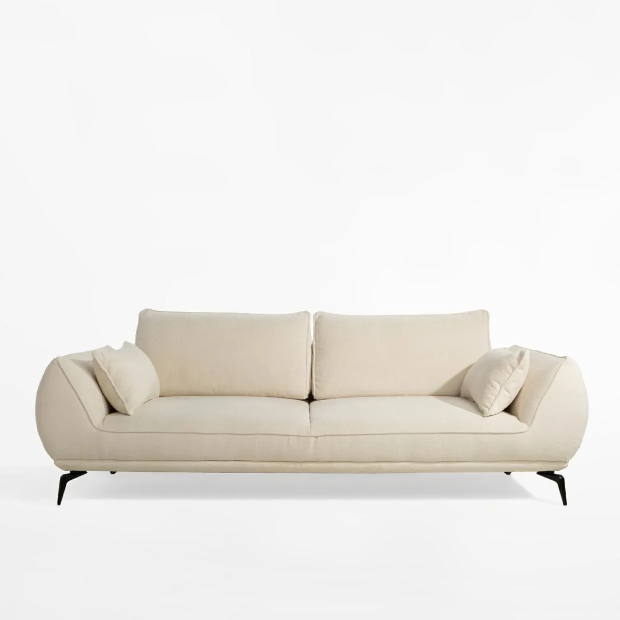 Sofa 3-osobowa kremowa CAVO