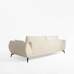 Sofa 3-osobowa kremowa CAVO