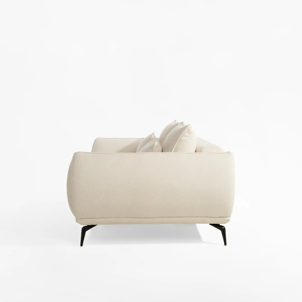 Sofa 2-osobowa kremowa CAVO
