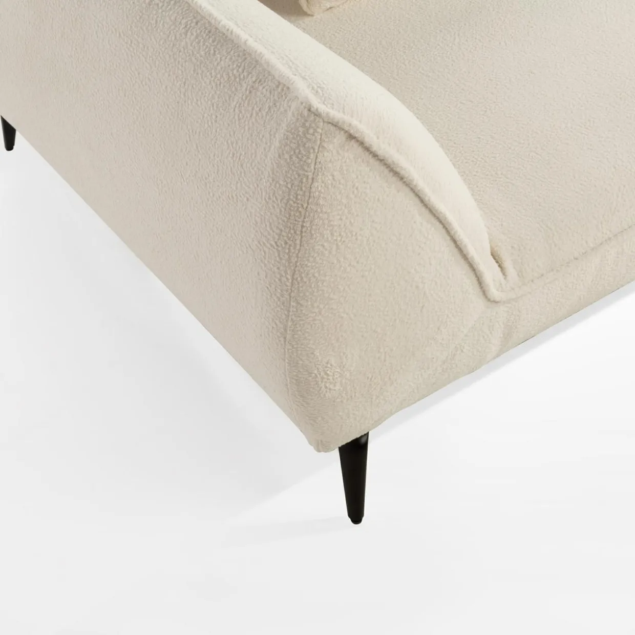 Sofa 2-osobowa kremowa CAVO