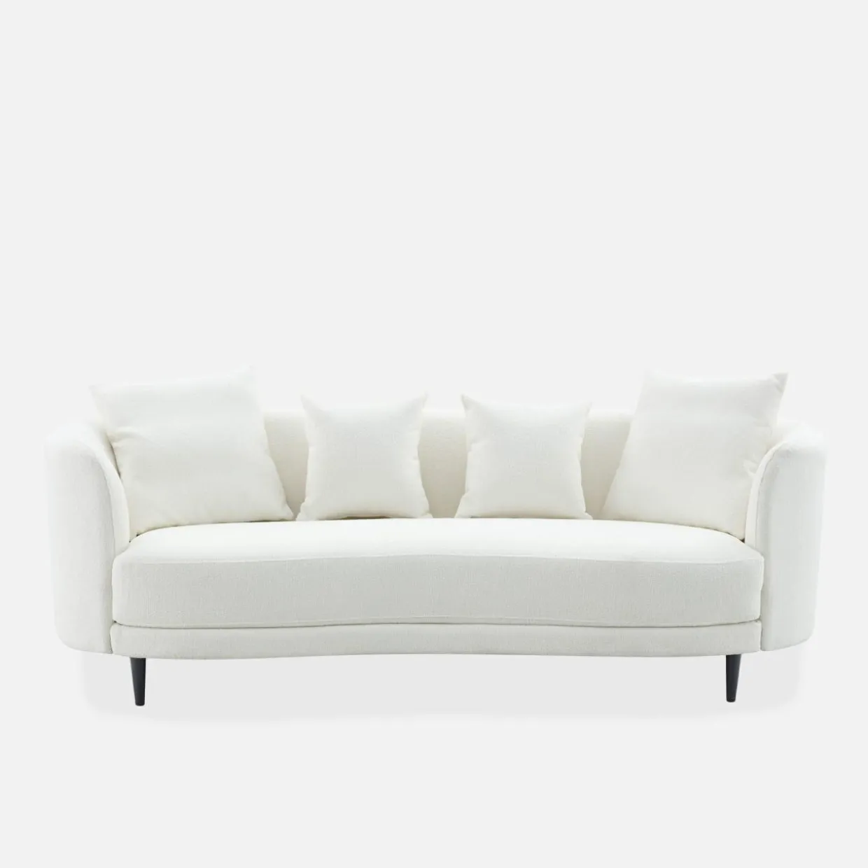 Sofa 3-osobowa kremowa REMOLLI