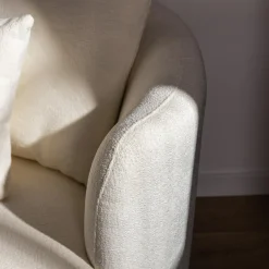 Sofa 3-osobowa kremowa REMOLLI
