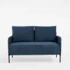 Sofa 2-osobowa MANILI niebieska
