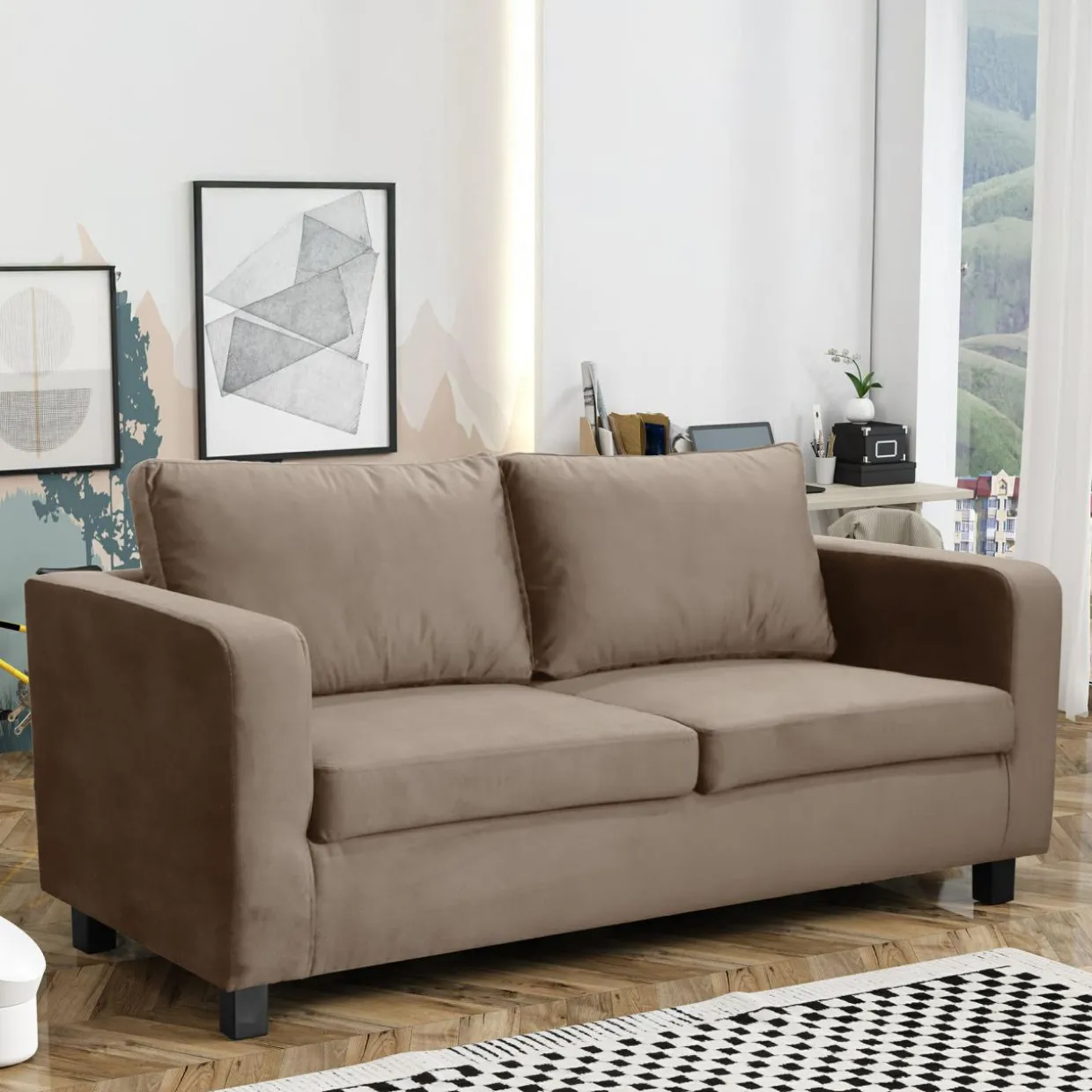Sofa 3-osobowa MINI MAX III beż